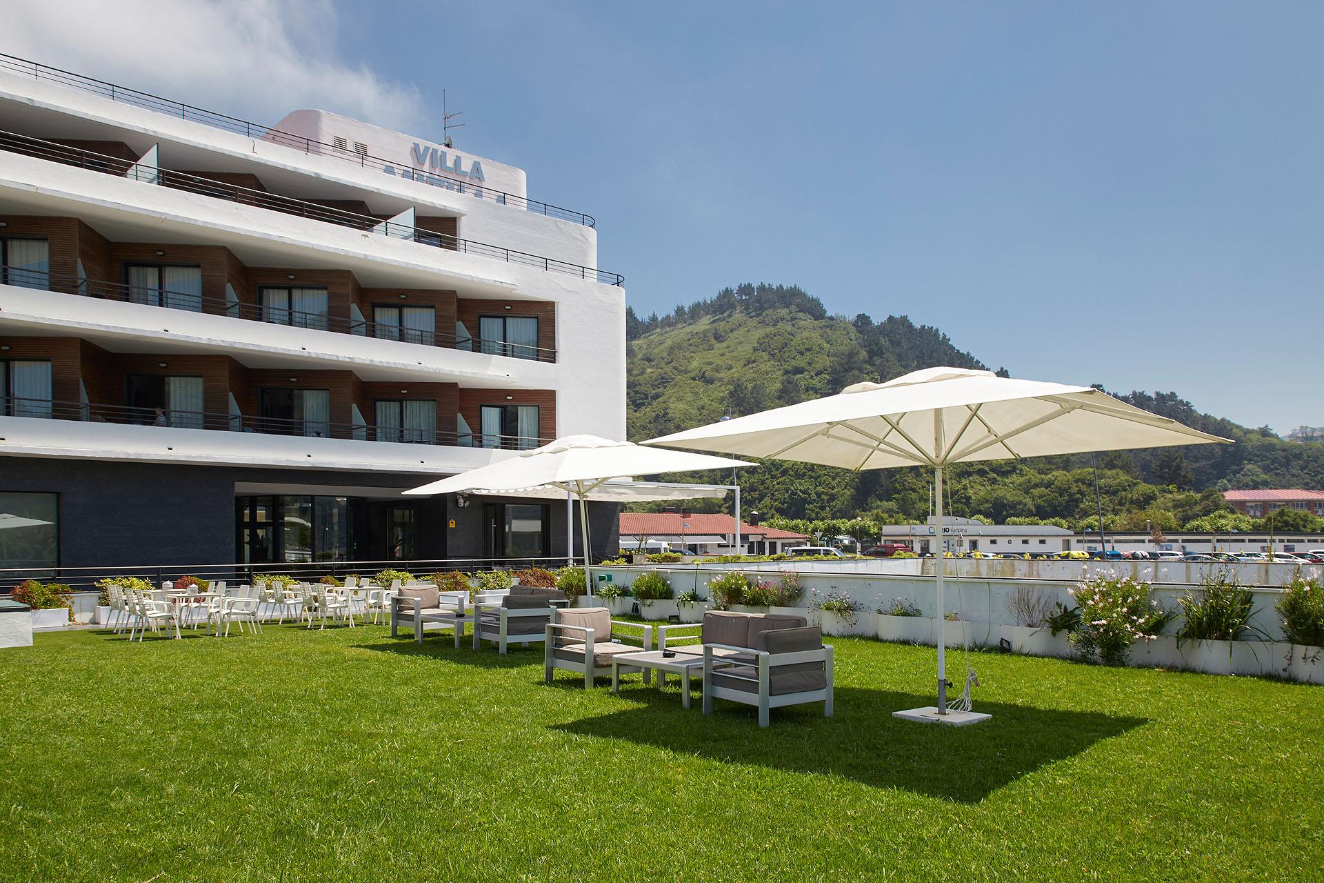 Hotel & Thalasso Villa Antilla - Habitaciones Con Terraza - Thalasso Incluida Orio Εξωτερικό φωτογραφία
