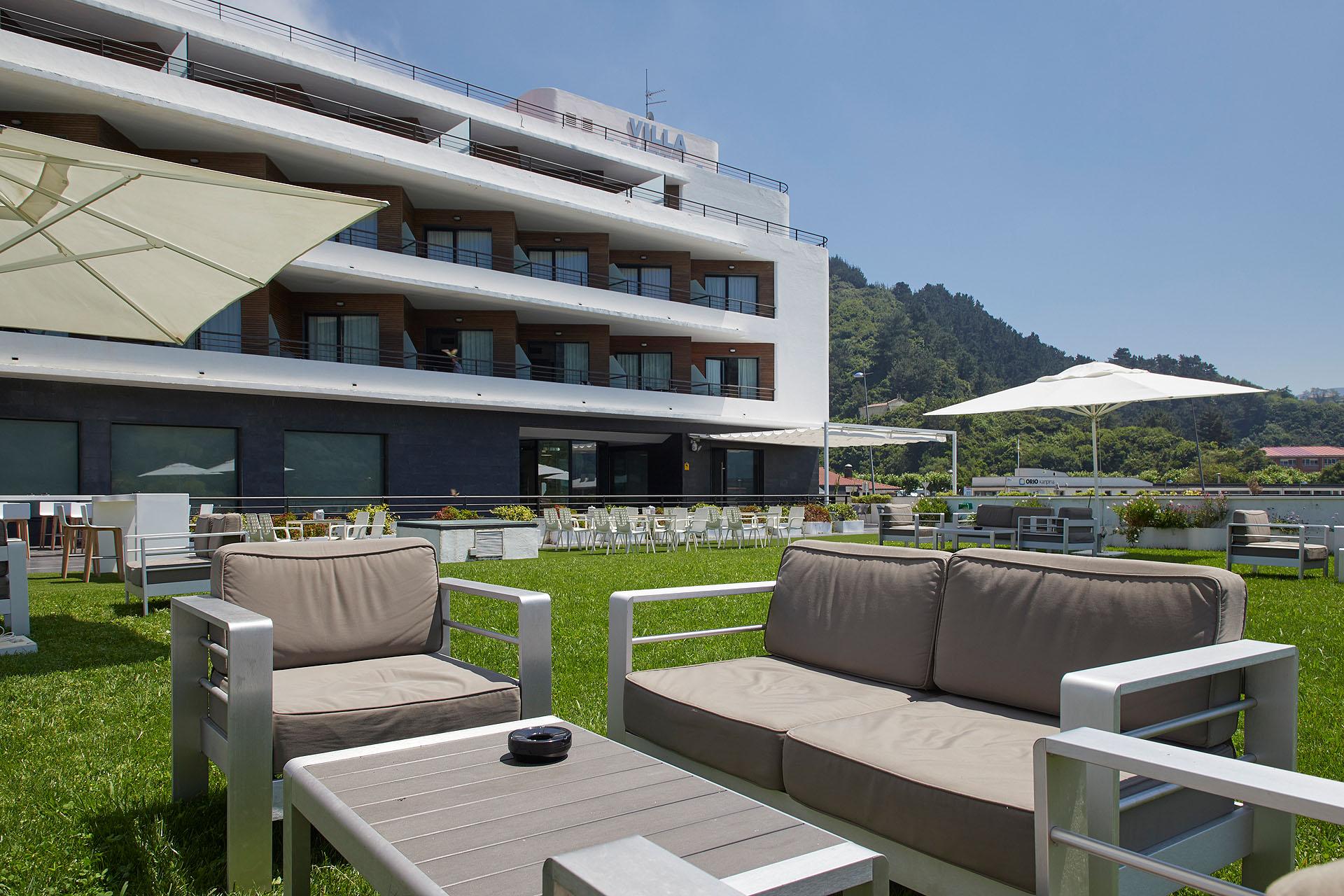 Hotel & Thalasso Villa Antilla - Habitaciones Con Terraza - Thalasso Incluida Orio Εξωτερικό φωτογραφία