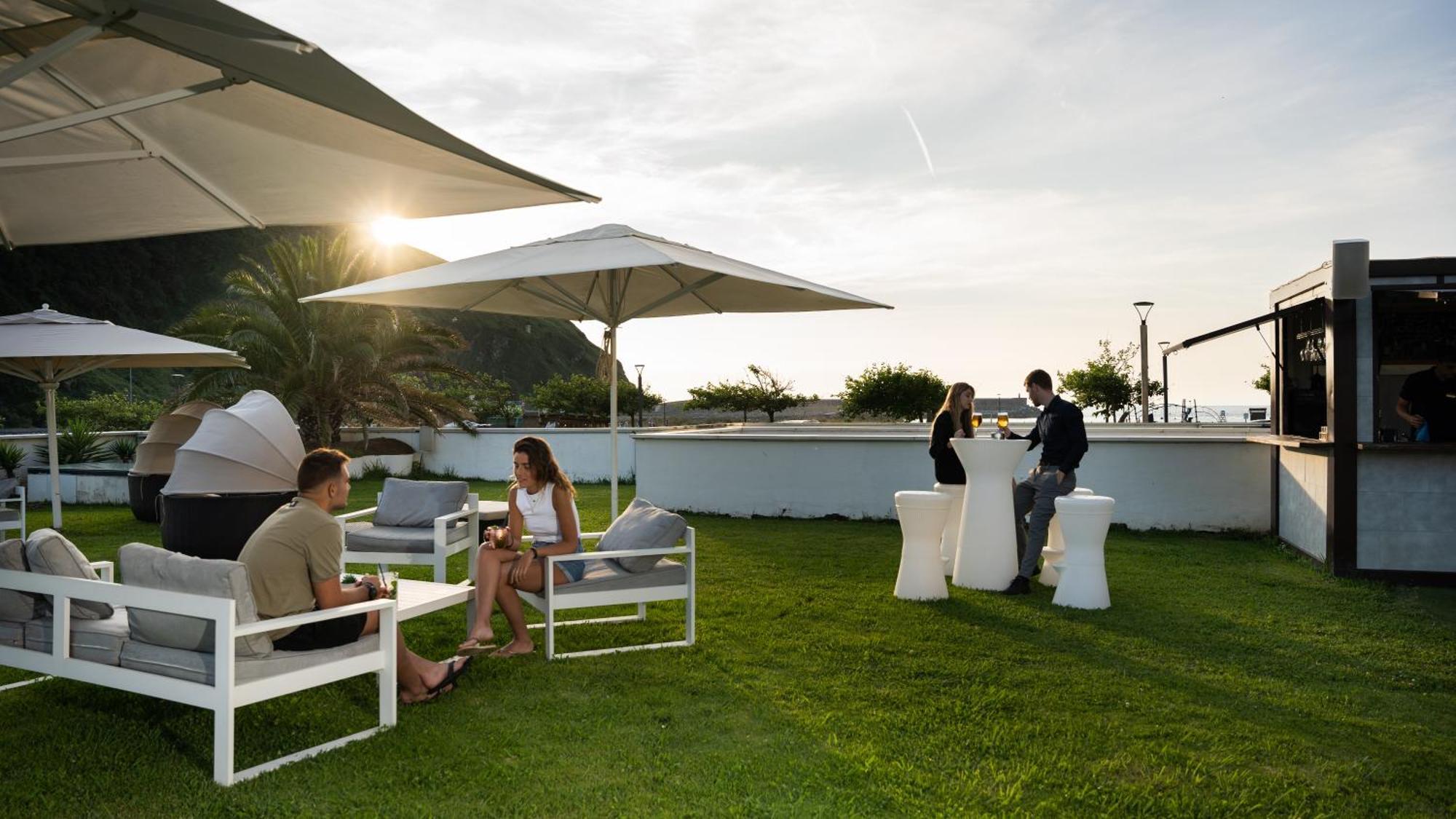 Hotel & Thalasso Villa Antilla - Habitaciones Con Terraza - Thalasso Incluida Orio Εξωτερικό φωτογραφία